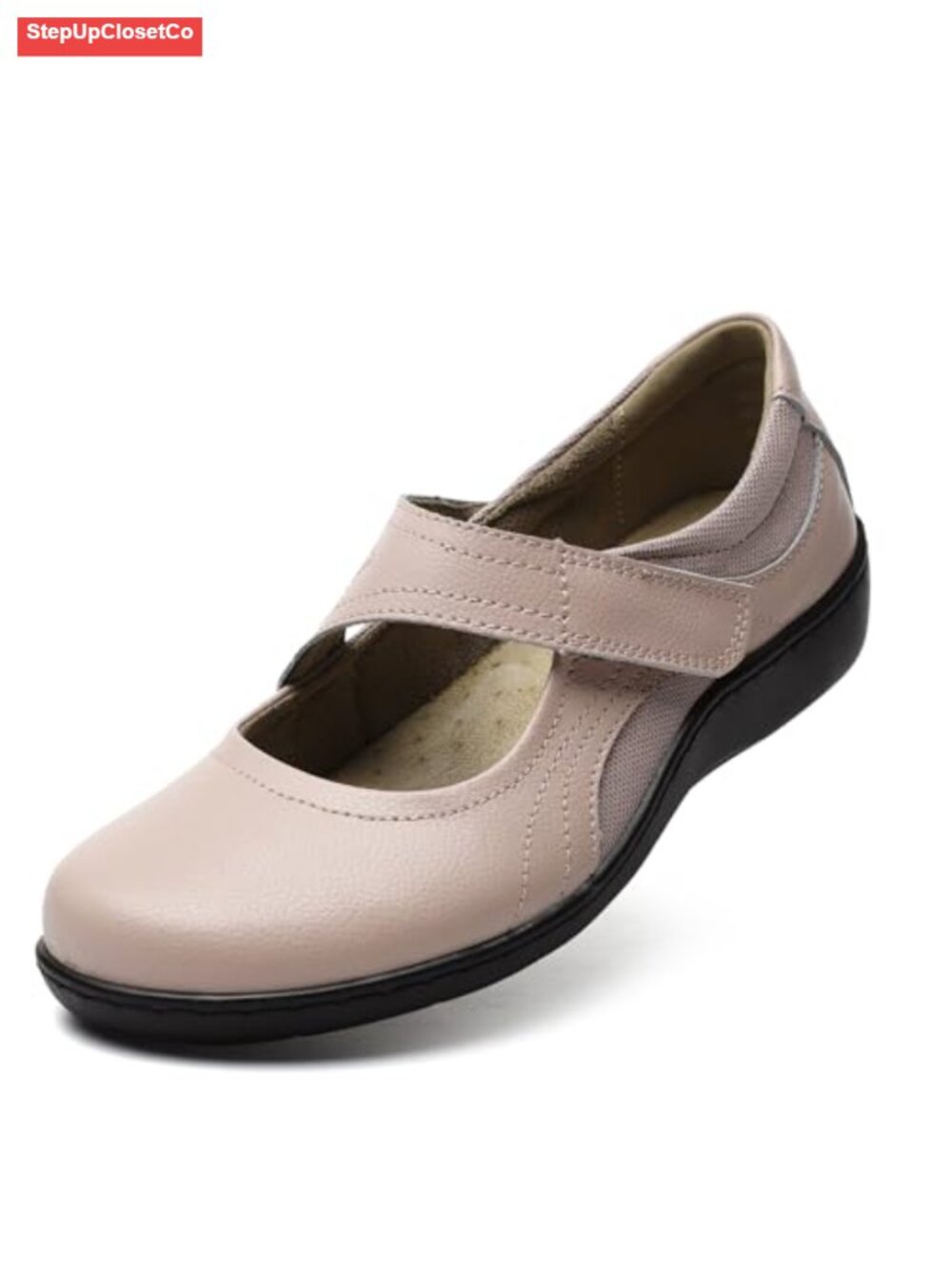 Women's Classic Comfort Mary Jane Flats, Slip On, Breathable, Cute